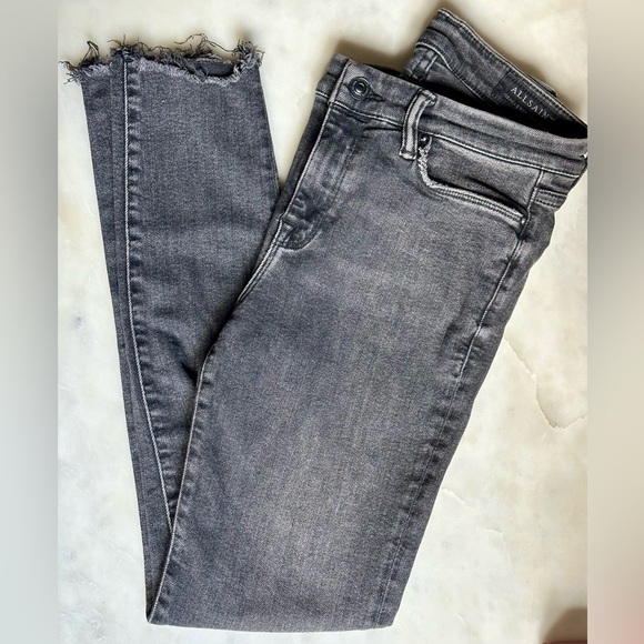 All Saints “Grace” Black Skinny Jeans - Picture 3 of 7